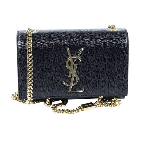 saint laurent leather shoulder bag|saint laurent monogram crossbody bag.